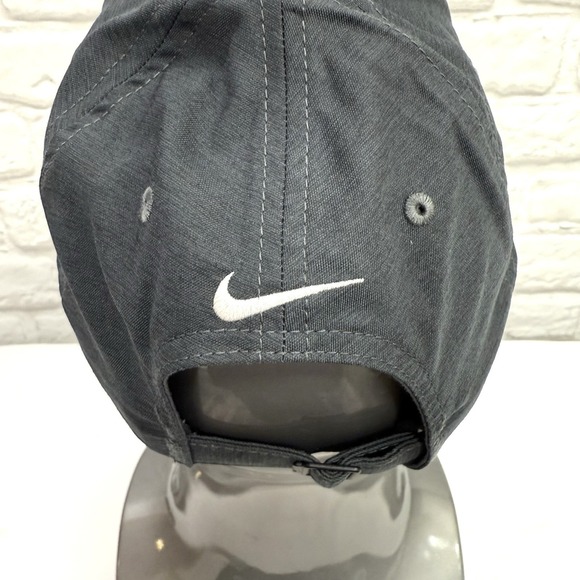 NEW Nike [M/L] Men's Heathered CLUB Golf Hat/Cap-Black/Smoke Grey HF5289-010 New - Picture 5 of 11